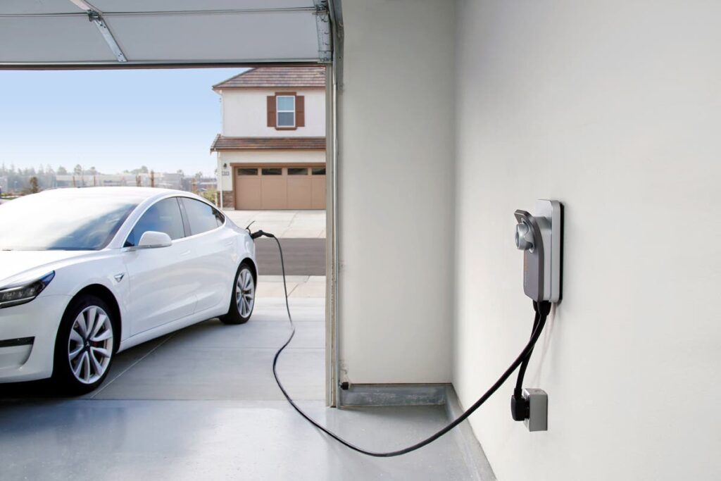 Tesla and Chargepoint Level 2 EV Charger Installation by residential electricians in Toronto and Oakville