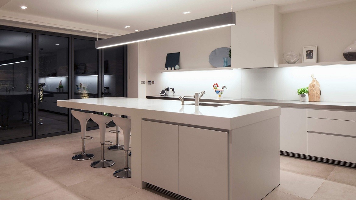 Kitchen lighting by 3e Electrical