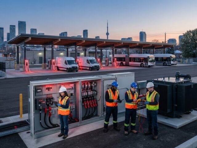 Fleet EV Charging Station Installation in Ontario: Commercial Depot Guide (2026)