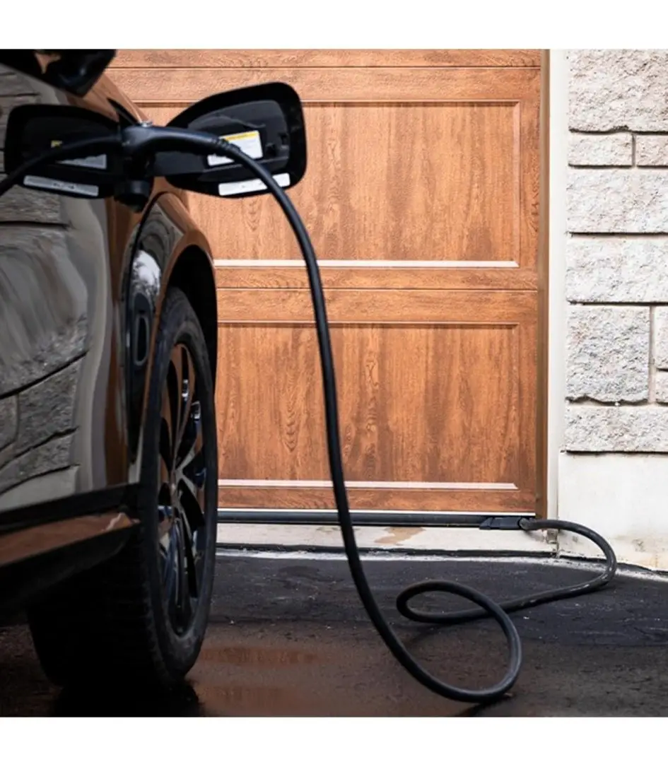Garage-door cord protection